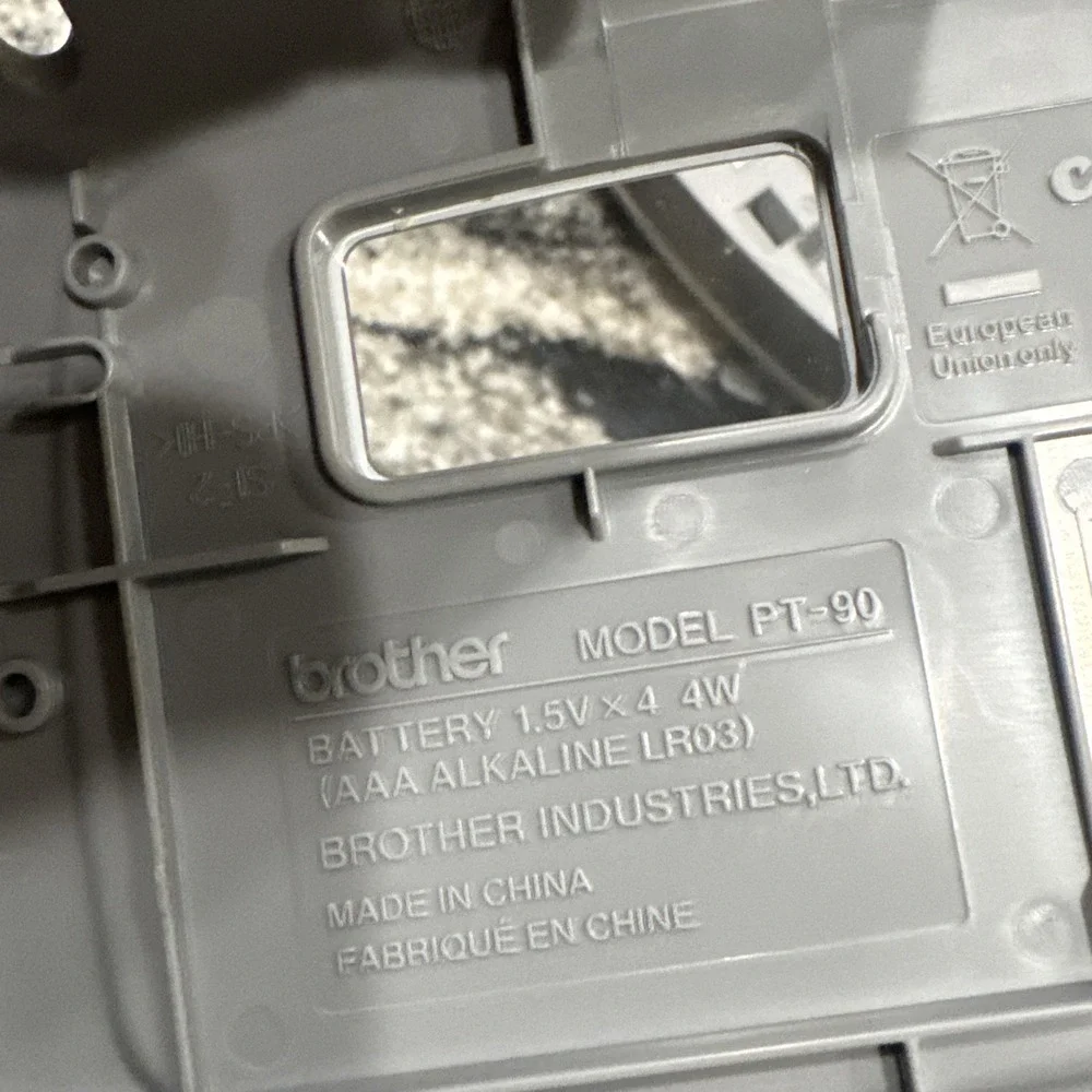 Brother P-Touch‎ Electronic Labeling System Model PT-90